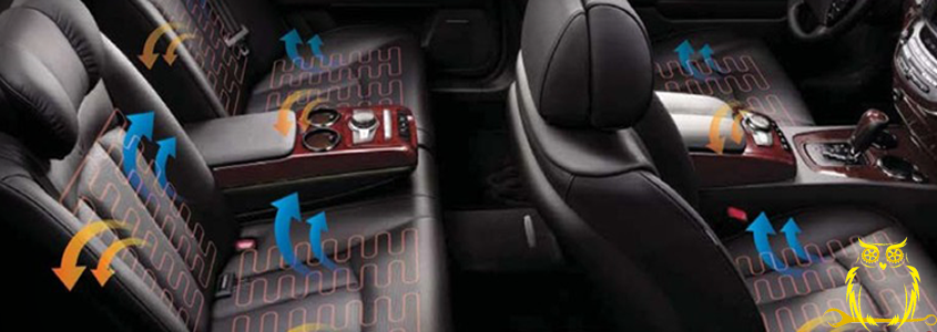 Установка подогрева и вентиляции сидений